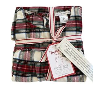 Pottery Barn Stewart Kids Red Plaid Pajamas Size 2 or 3 available